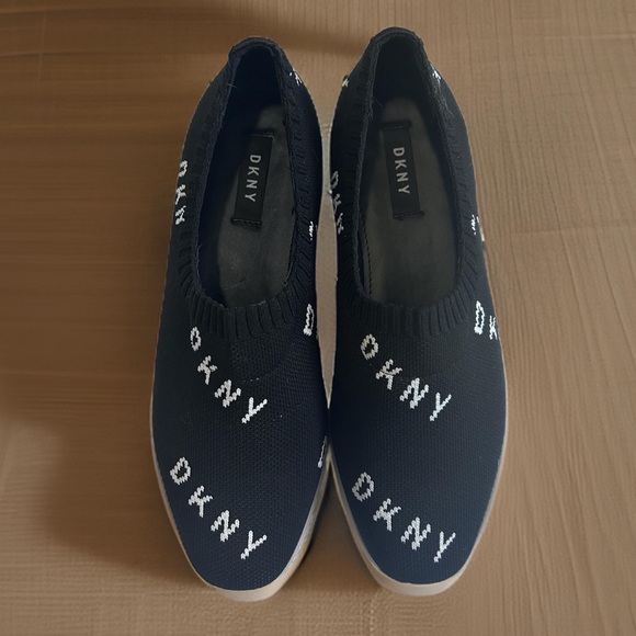 Women's DKNY Platform Espadrilles with Lior Logo Size 8/38.5 - Picture 4 of 9